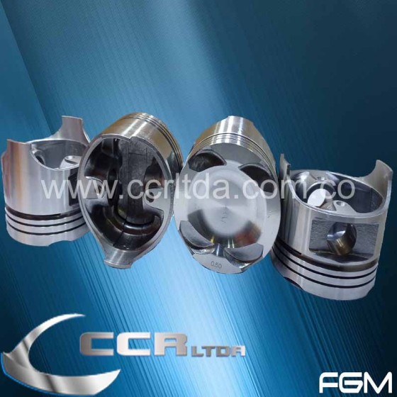 PISTONES B2200 F2 CONCAVO (075 12 VALVULAS)