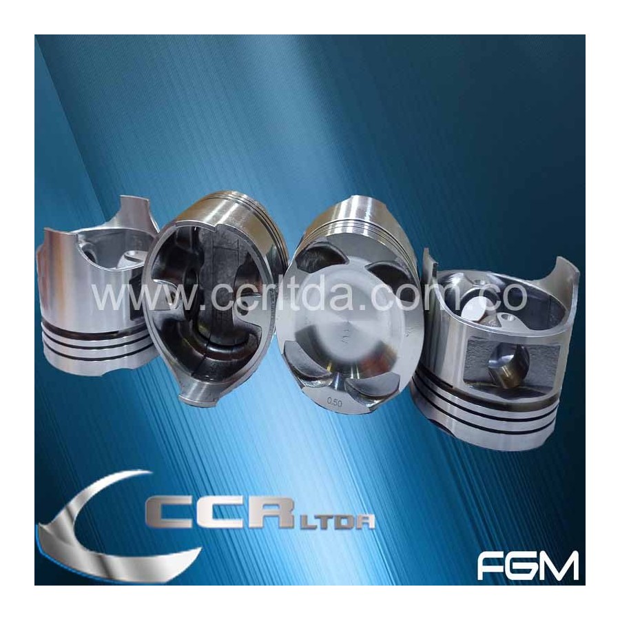 PISTONES B2200 F2 CONCAVO (075 12 VALVULAS)