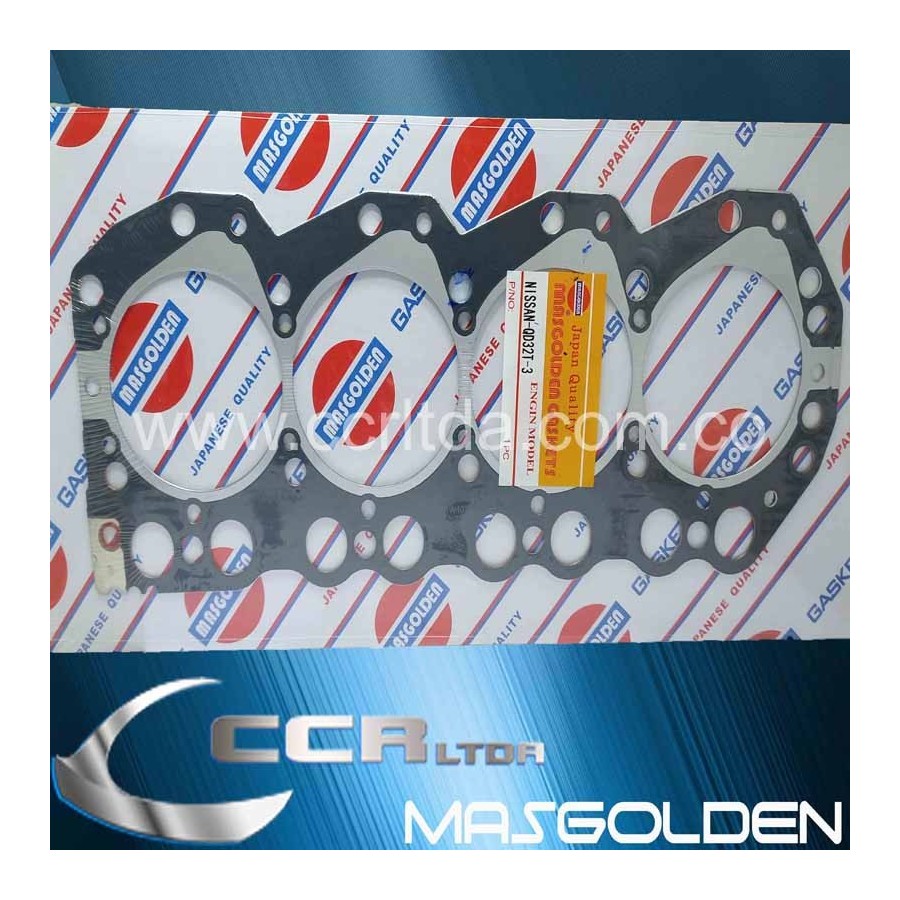 EMP. CULATA NISSAN QD-32 (2 MUESCAS METALICO)