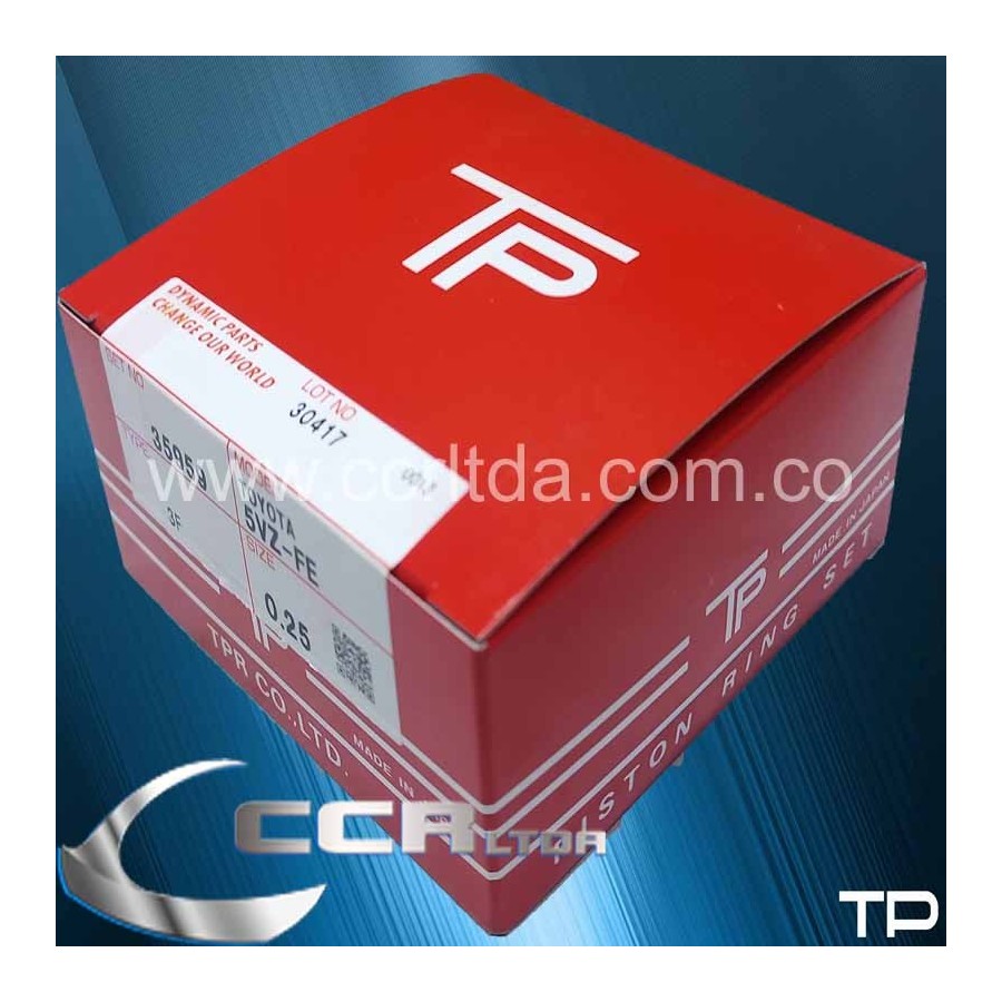 ANILLOS TOYOTA PRADO 5VZ (050 1.5/1.5/4 93.5mm)