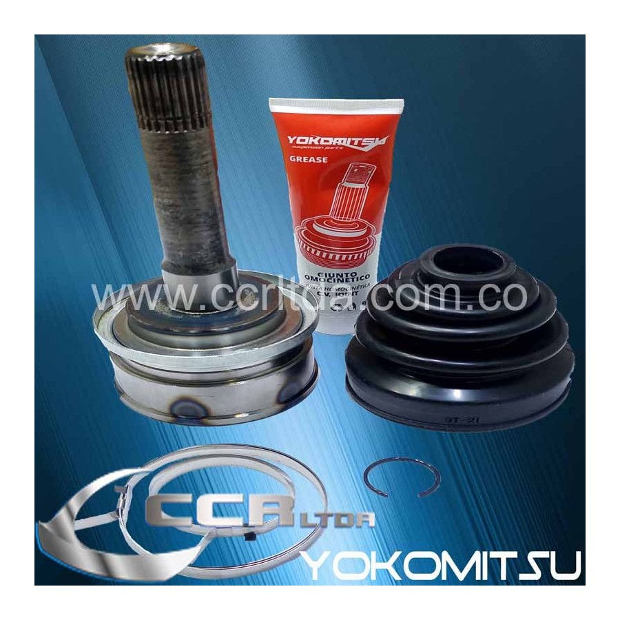 PUNTA B-2600 MN 25 ESTRIAS (L/R DE TUERCA)