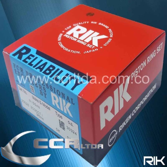 ANILLOS NISSAN FRONTIER 3000 TK55 2.5-2-2 (STD)