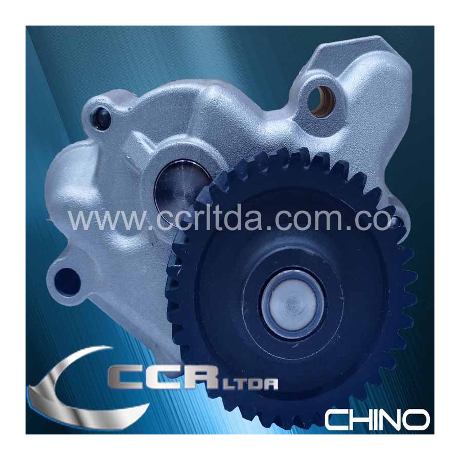 BOMBA ACEITE CANTER 4D34 (PIÑON VALVULA ABAJO)