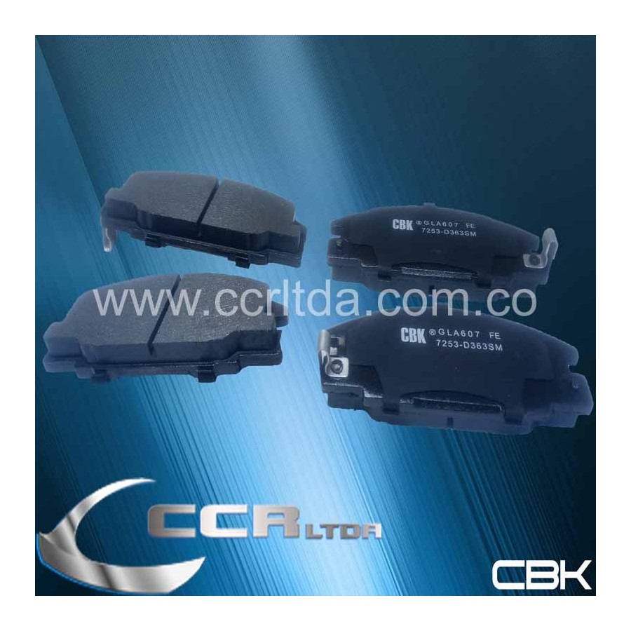 PASTILLA LUV 2300/2500 TROOPER RODEO (DELANTERA)