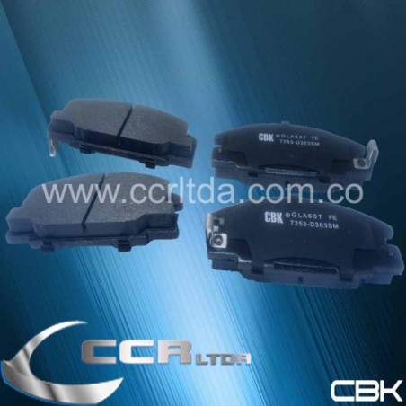 PASTILLA LUV 2300/2500 TROOPER RODEO (DELANTERA)