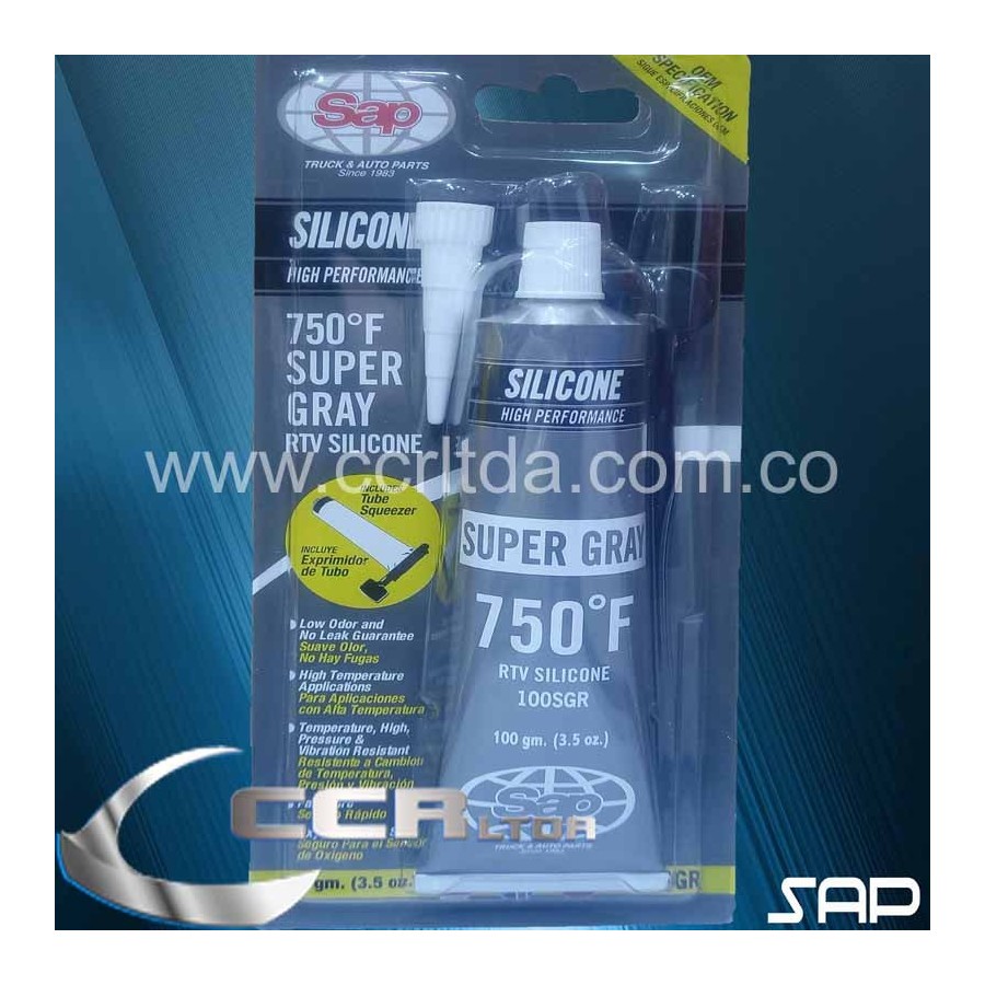 SILICONA ULTRAGREY (GRIS GRANDE 70mm)