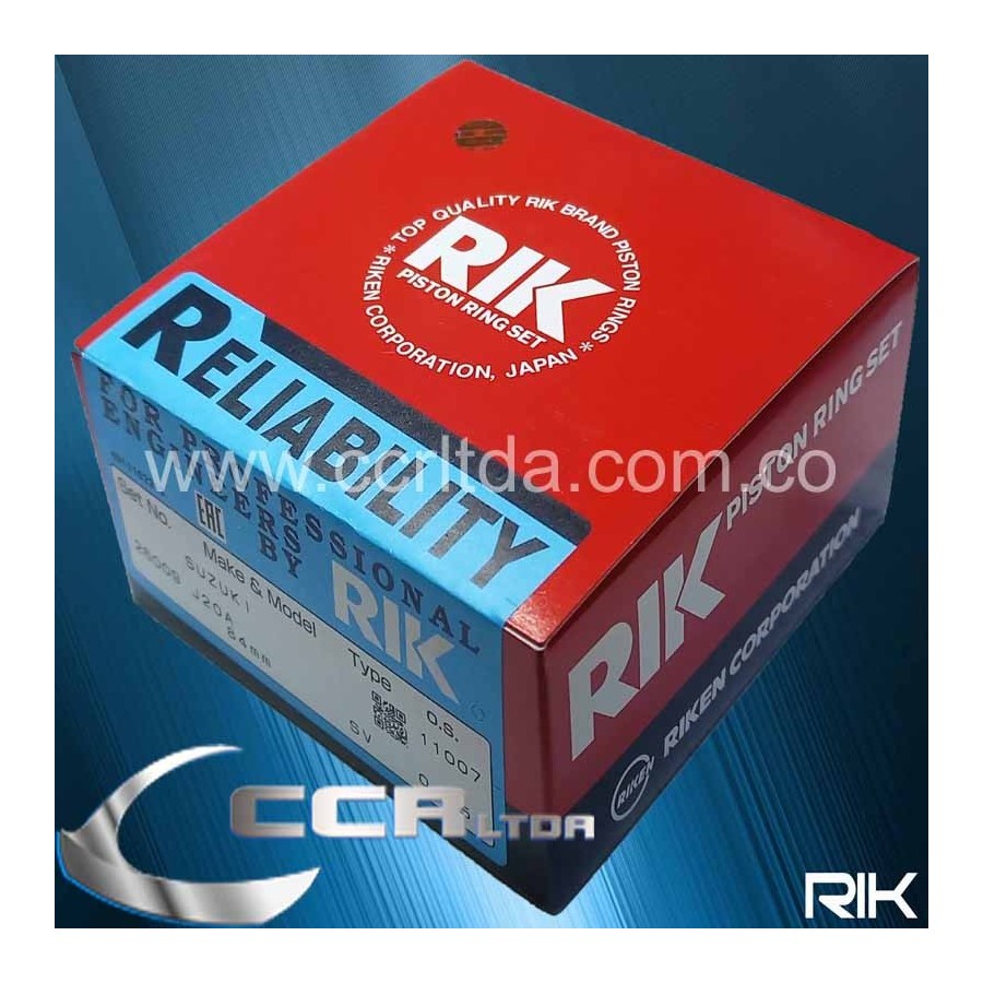 ANILLOS GRAN VITARA SZ (STD 1.2/1.2/2.5 84mm)