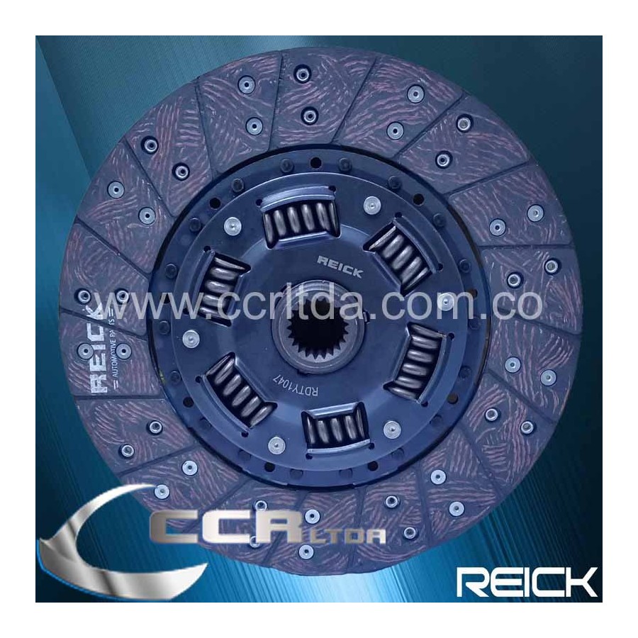 DISCO TOYOTA HILUX 4X2 225MM 21EST