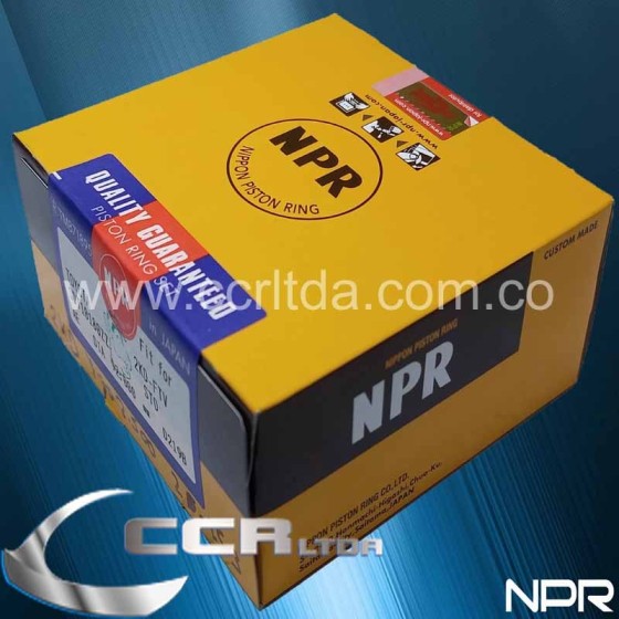 ANILLOS TOYOTA VIGO 2700 GAS FORTUNER (050 2TR)