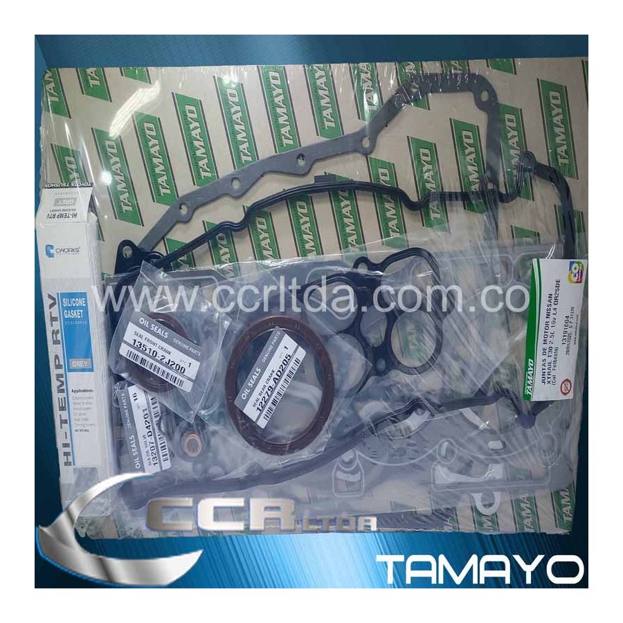 EMP. MOTOR NISSAN X TRAIL 2500 QR25DE (GASOLINA)