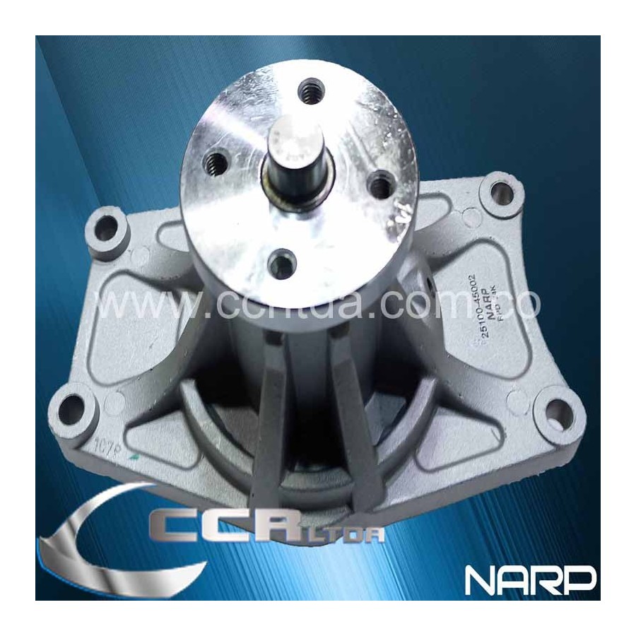 BOMBA AGUA CANTER 4D34 (4 HUECOS)