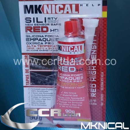 SILICONA (ROJA OXIMICA 90GR)
