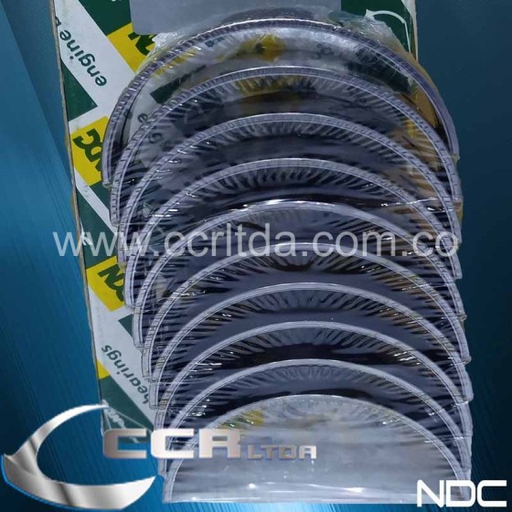 CASQUETES BANCADA SPORTERO DIESEL 2.500 4D56T (025 SIN 1/2)