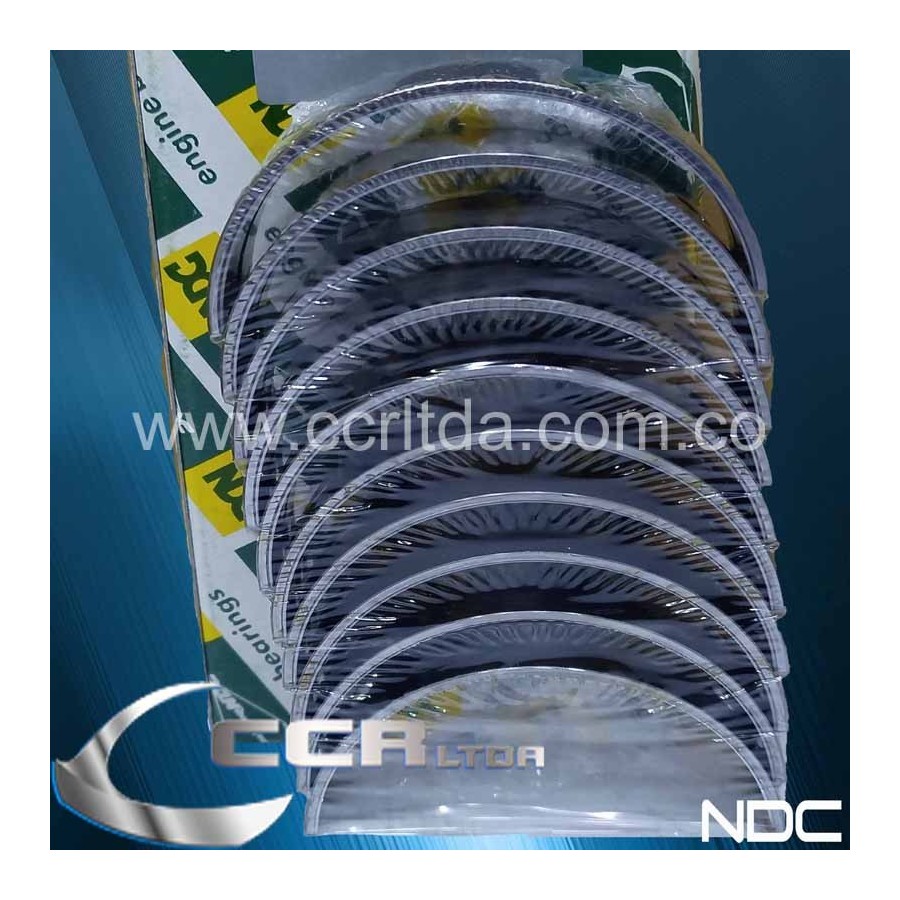 CASQUETES BANCADA SPORTERO DIESEL 2.500 4D56T (025 SIN 1/2)