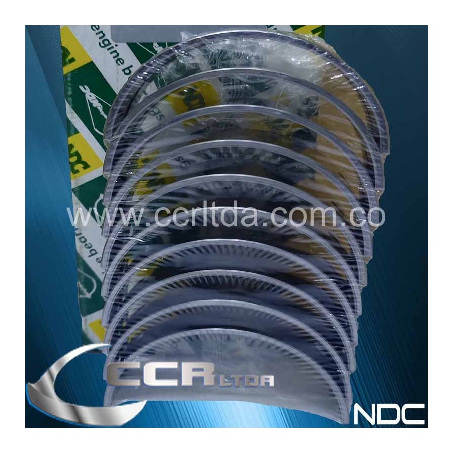 CASQUETES BANCADA SPORTERO DIESEL 2.500 4D56T (050 SIN 1/2)