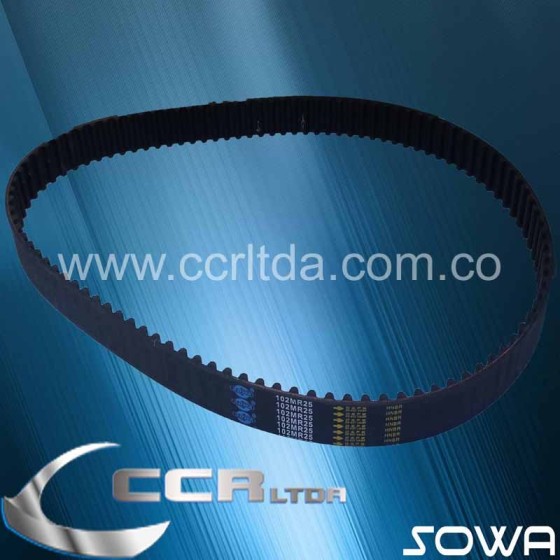 CORREA REP. TOYOTA PRADO 1KZ HZJ80 DIESEL (102DR)