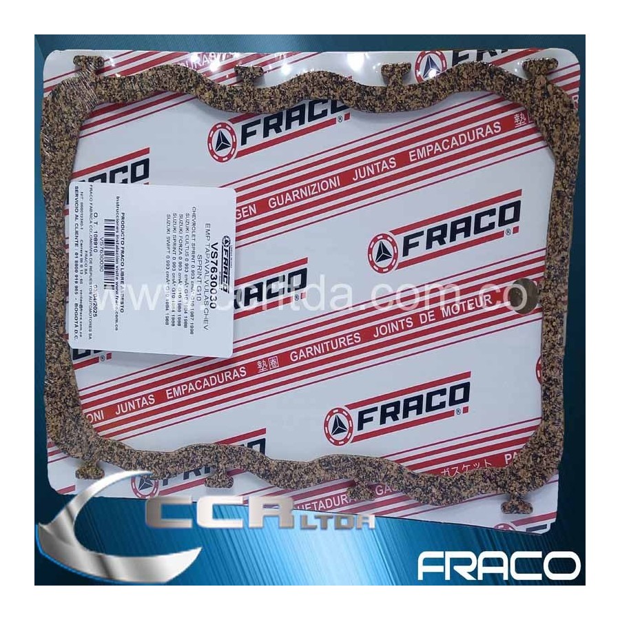 EMPAQUE TAPA VALVULA SPRINT