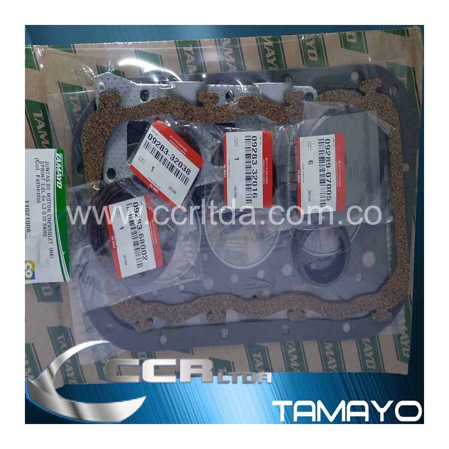 EMPAQUETADURA MOTOR SPRINT CARBURADO (CAUCHOS RETENES NOK)