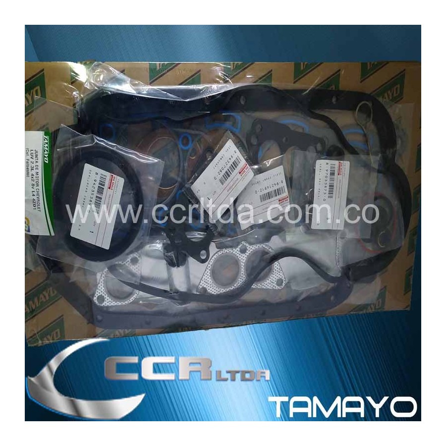 EMPAQUETADURA MOTOR LUV 2.300 4X2 (CAUCHOS Y RETENES NOK)