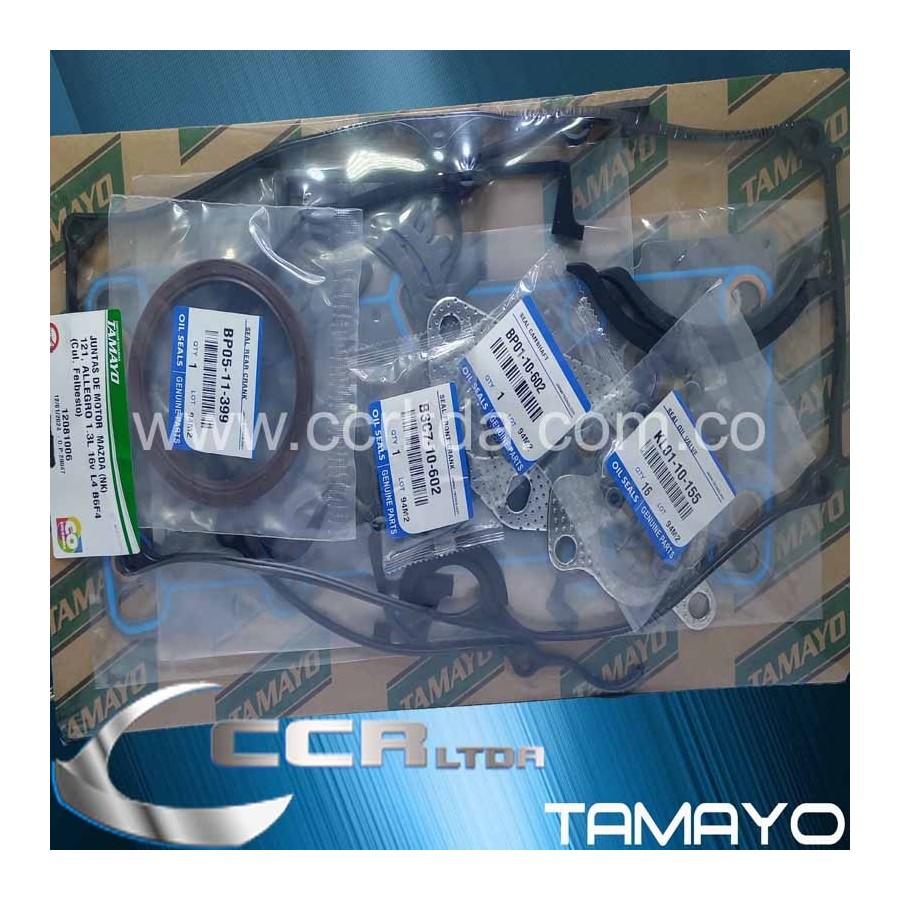 EMPAQUETADURA MOTOR ALLEGRO 1.3 FORD FESTIVA (COMPLETA)