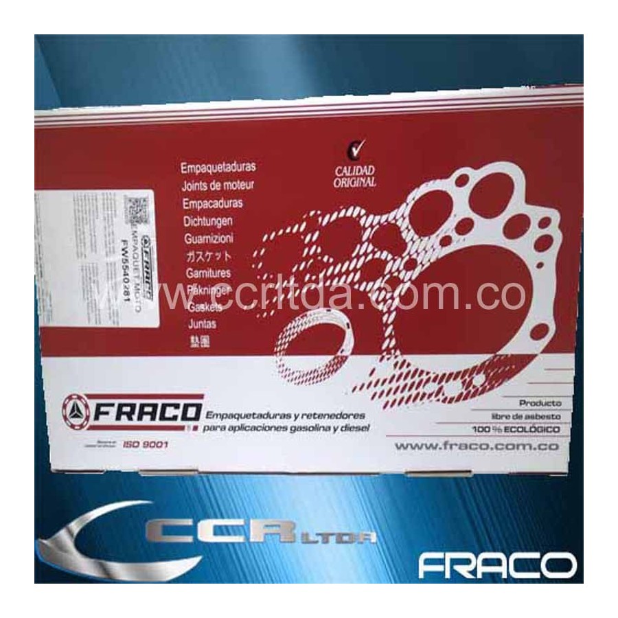 EMP. MOTOR L300 M 2.0 (SIN RETENES)