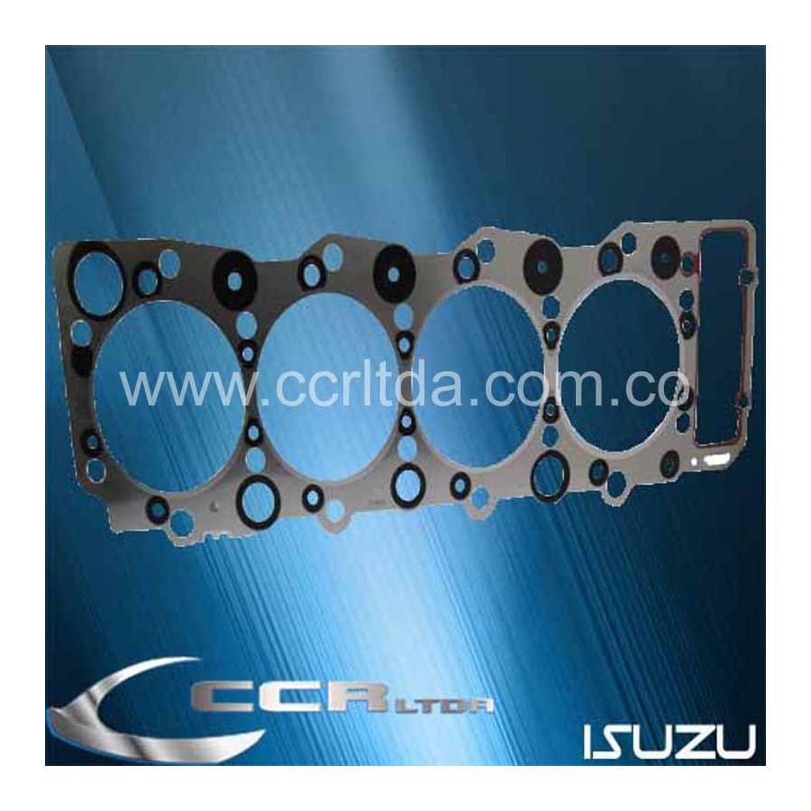 EMPAQUE CULATA NPR 2.000/.. (METALICO 2 MUESCAS)