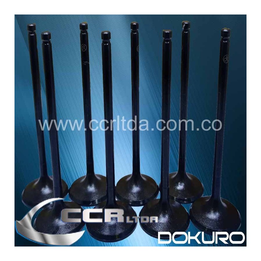 VALVULA ADMISION TOYOTA HILUX 2.000/.. (2RZ) PRADO (VALOR UNITARIO)