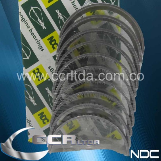 CASQUETES BANCADA TOYOTA PRADO 2/3RZ HILUX 2.000/.. (STD)