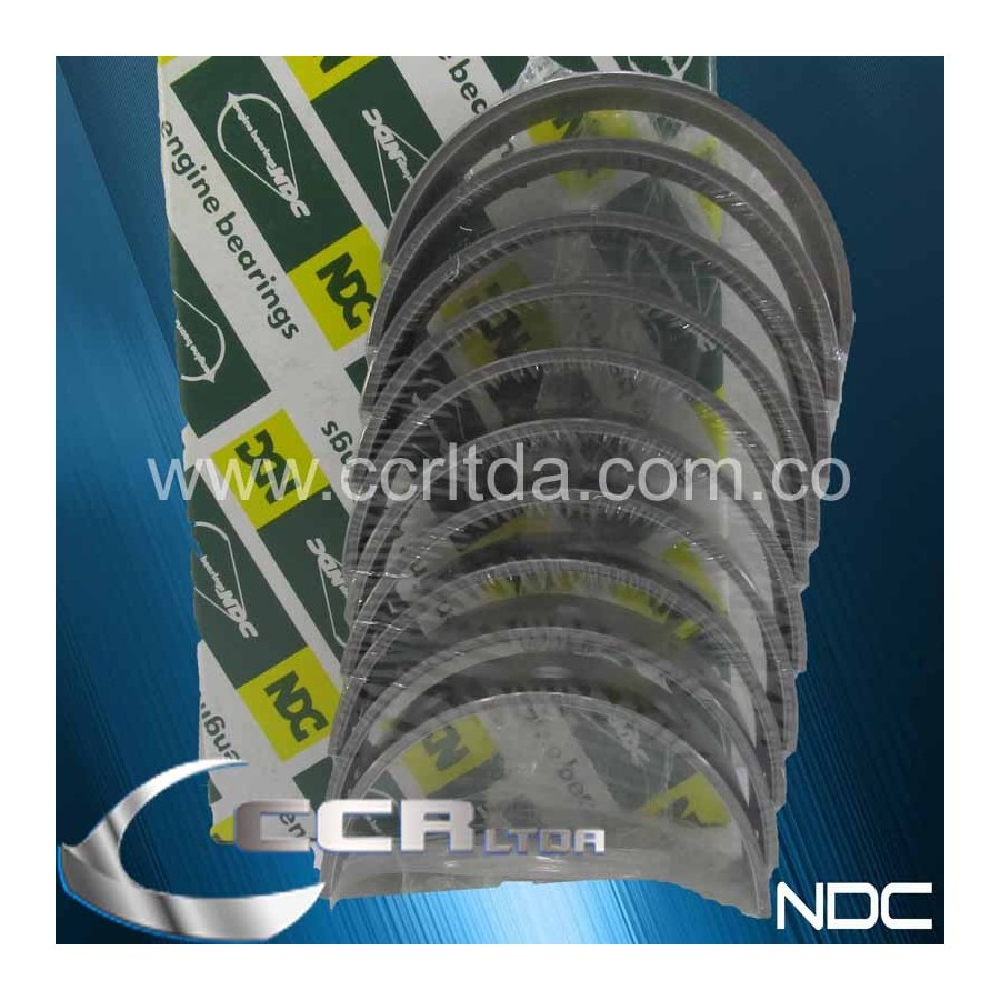 CASQUETES BANCADA TOYOTA PRADO 2/3RZ HILUX 2.000/.. (STD)