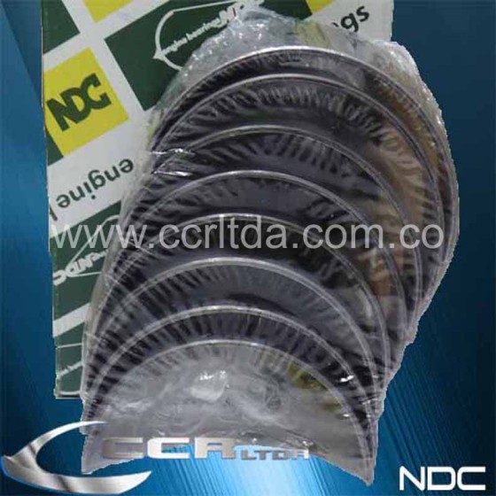 CASQUETES BIELA NISSAN VANNET (STD 2400cc 12 VALVULA)