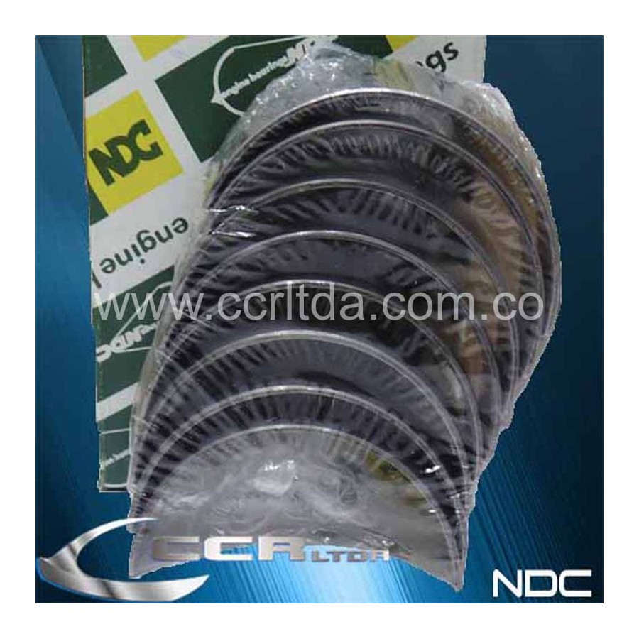 CASQUETES BIELA NISSAN VANNET (STD 2400cc 12 VALVULA)