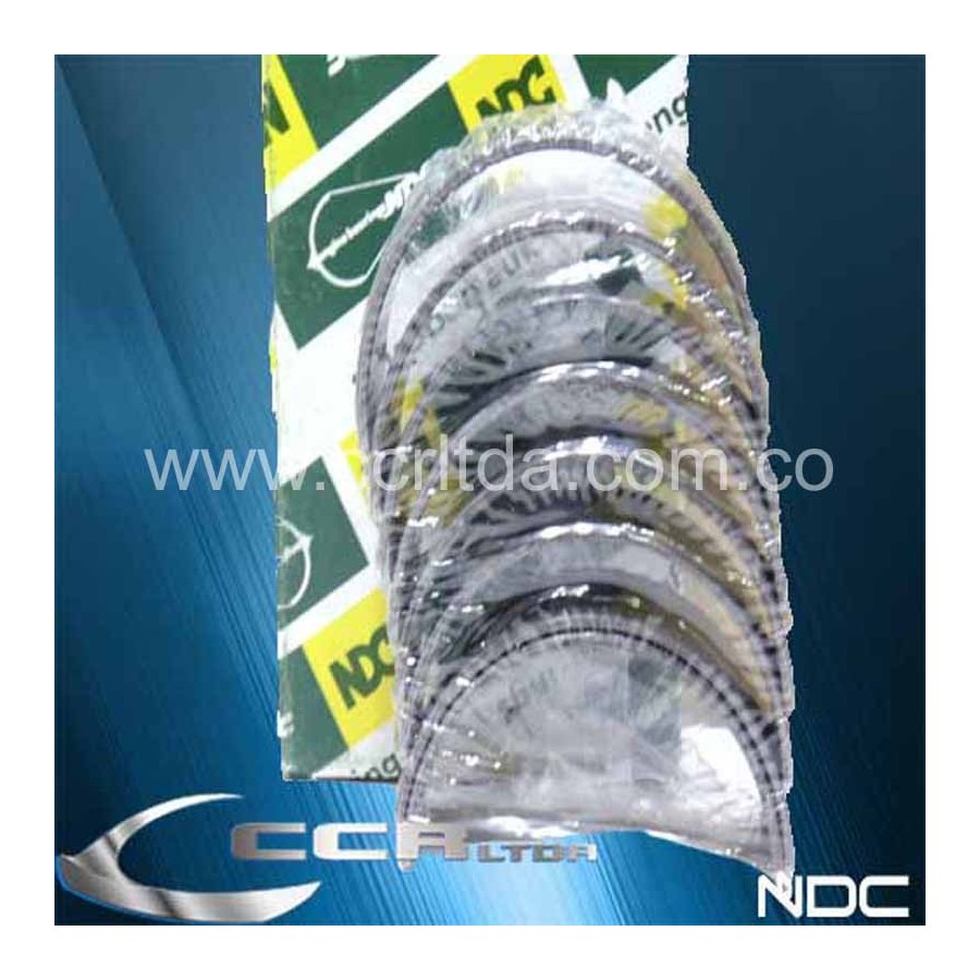 CASQUETES BIELA NISSAN VANNET (025 KA24 12 VALVULA)