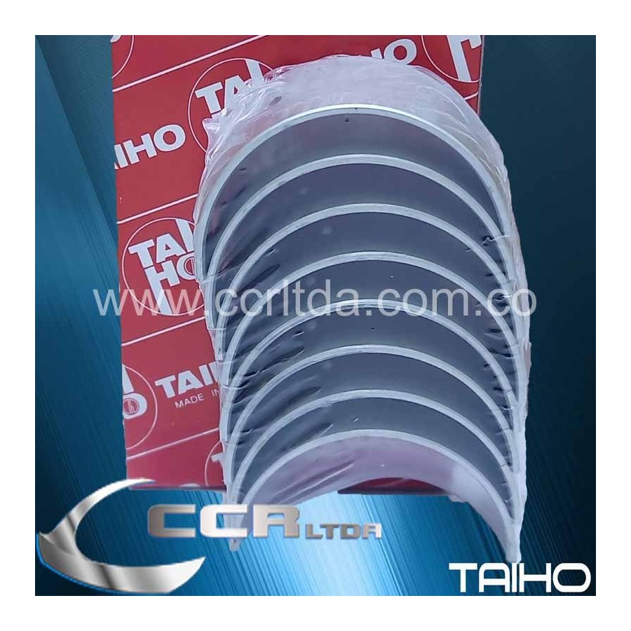 CASQUETES BIELA NISSAN VANNET (050 KA24 12 VALVULA)