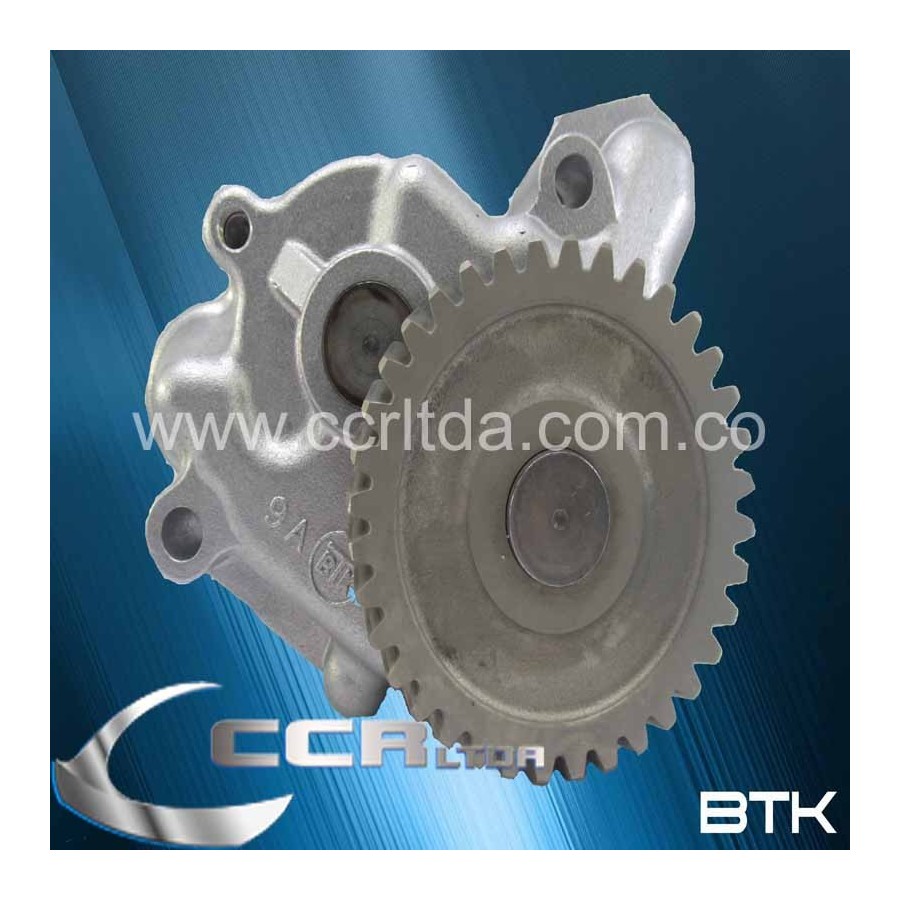 BOMBA ACEITE CANTER 4D34 (PIÑON VALVULA ABAJO)