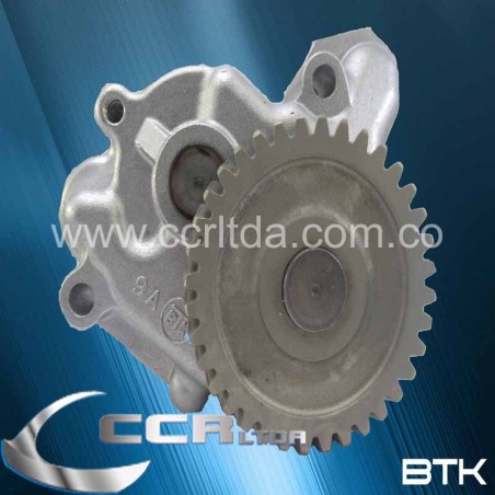 BOMBA ACEITE CANTER 4D34 (PIÑON VALVULA ABAJO)