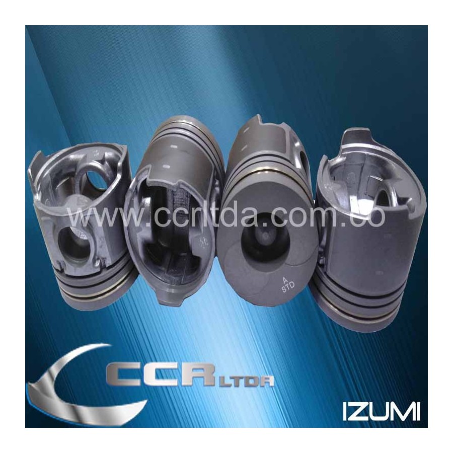 PISTONES NISSAN MT3000 BD30 CON INTERCOOLER