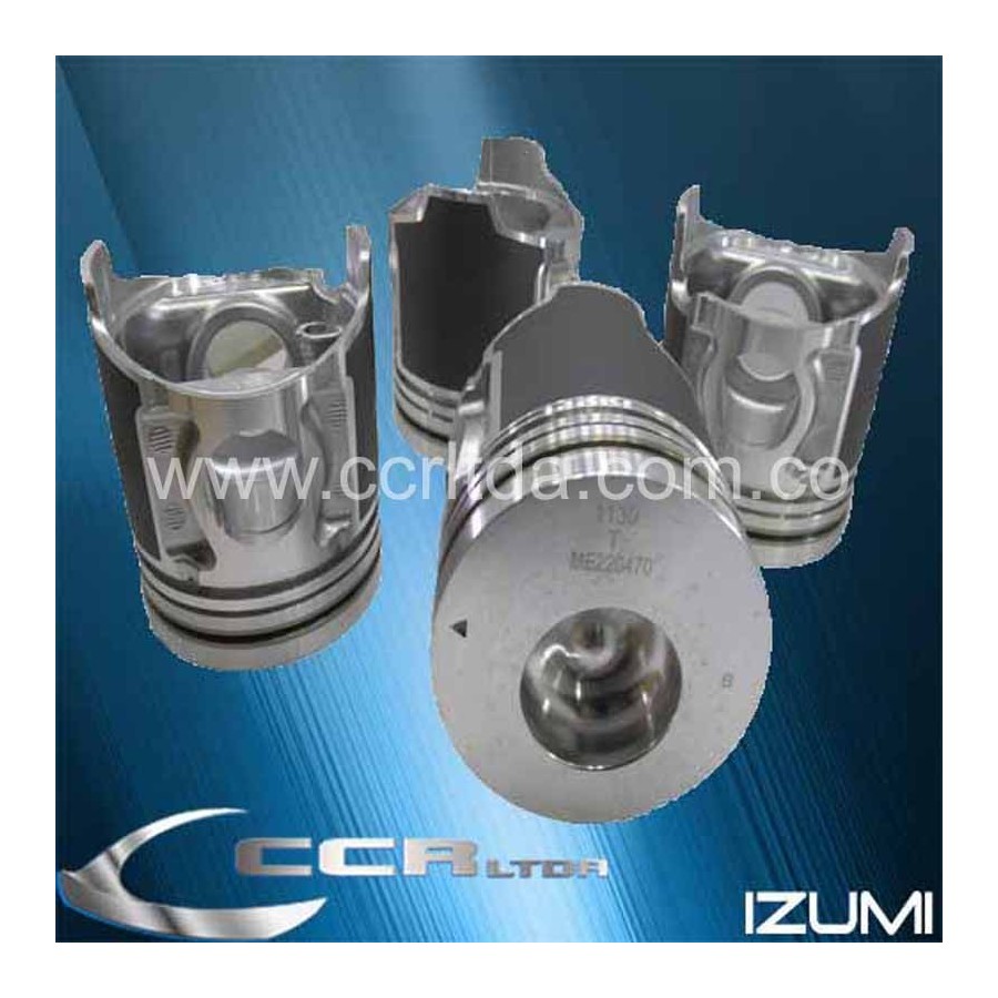 PISTONES CANTER 4D34 2.000/. (104 BULON 36 HONGO)