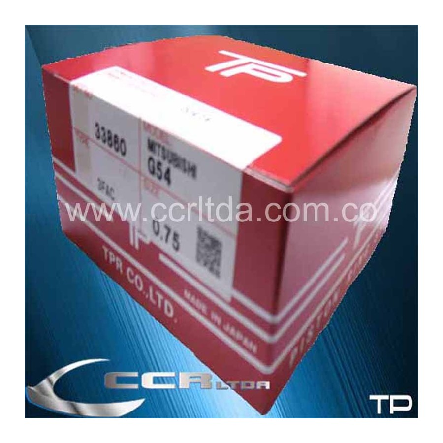 ANILLOS MONTERO /91 (075 R.GRUESA 2/2/4)