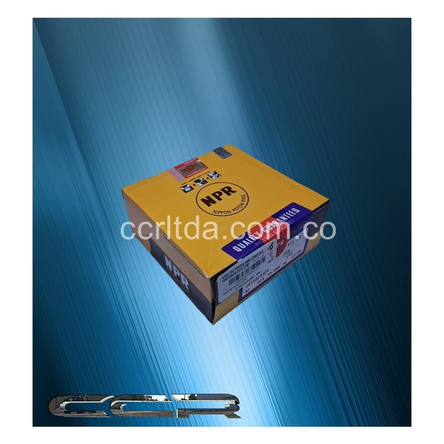 ANILLOS TOYOTA VIGO 2700 GAS FORTUNER (STD 2TR)