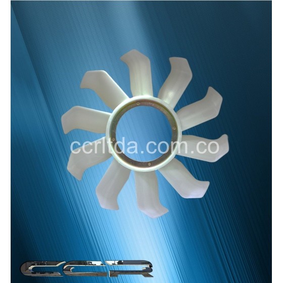 VENTILADOR NKR REWARD 4JJ1 10 ASPAS (CASE MITAD)