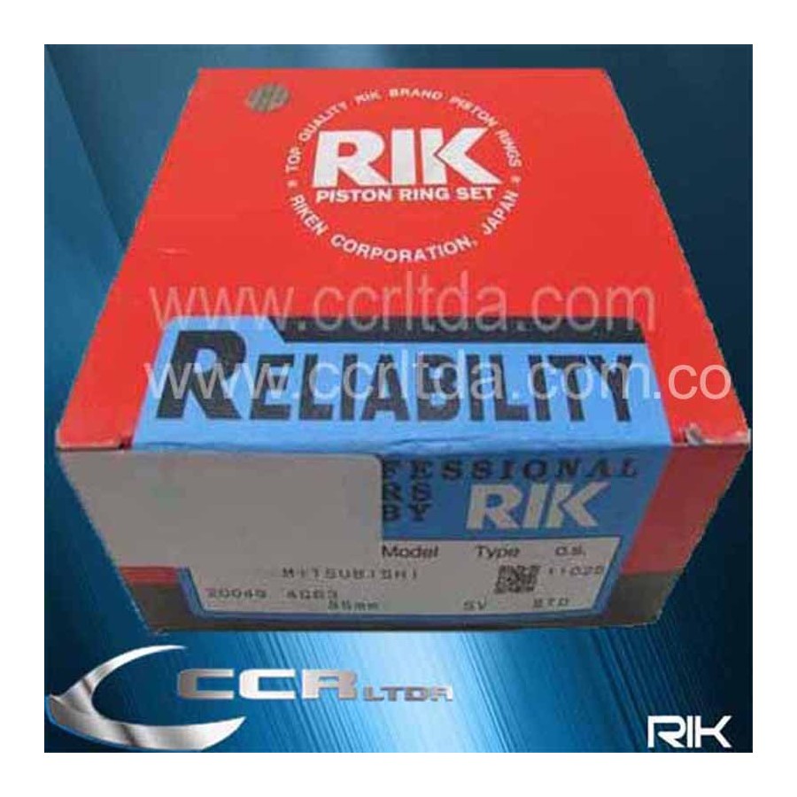 ANILLOS L-200-300 94/96 M:2.0 (STD 1.2-1.5-3)