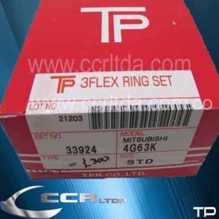 ANILLOS L-200 L300 94/96 M:2.0 (STD 1.2-1.5-3 85mm)