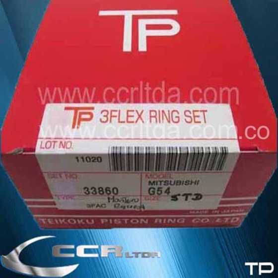 ANILLOS MONTERO /91 (STD R.GRUESA 2.0/2.0 4.0)