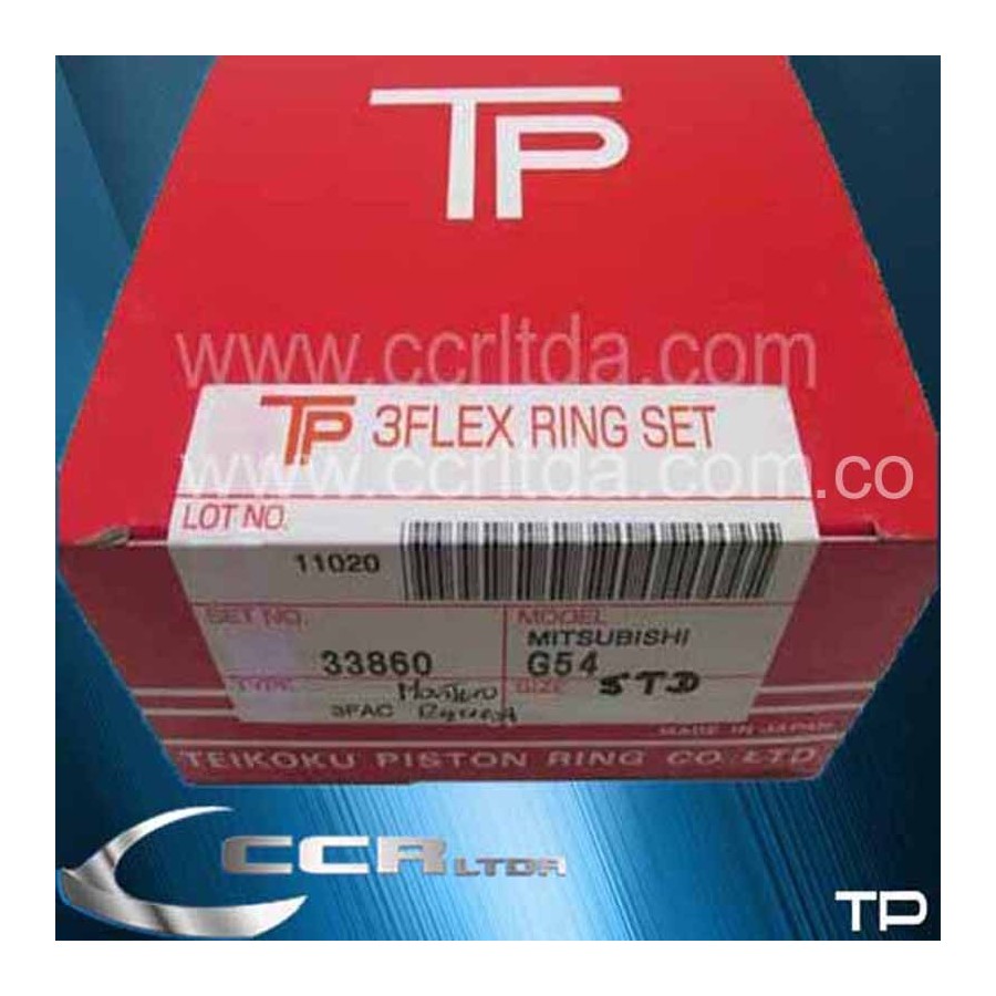 ANILLOS MONTERO /91 (STD R.GRUESA 2.0/2.0 4.0)