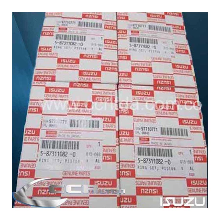 ANILLOS NKR LUV 2500 DIESEL (STD JGOX4 CAJAS)