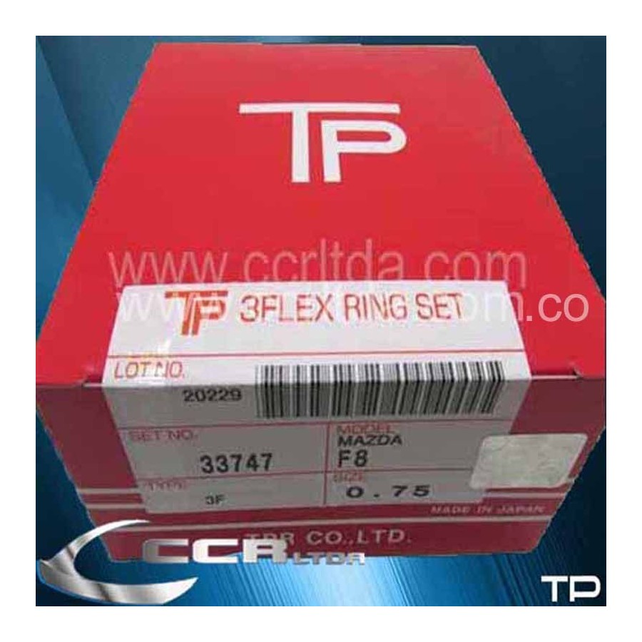 ANILLOS B2600 HILUX 22R (075)