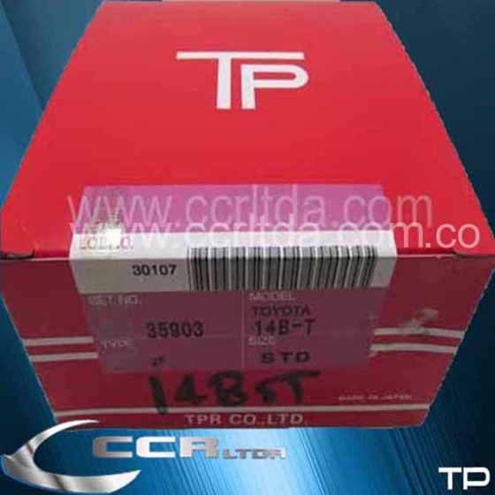 ANILLOS DELTA 14BT CON TURBO (STD)