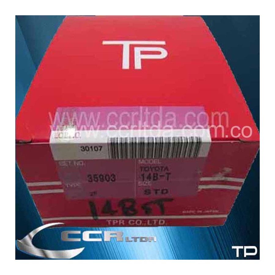 ANILLOS DELTA 14BT CON TURBO (STD)