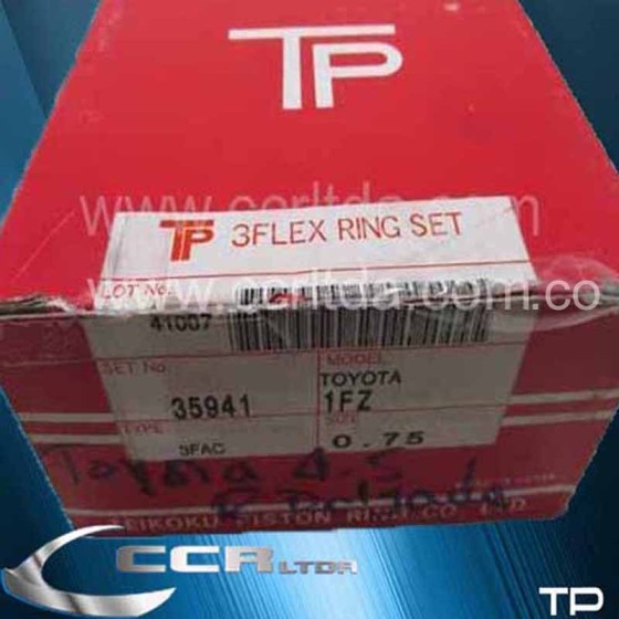 ANILLOS TOYOTA 4.5 (075 R. DELG. 1.75-2-4)