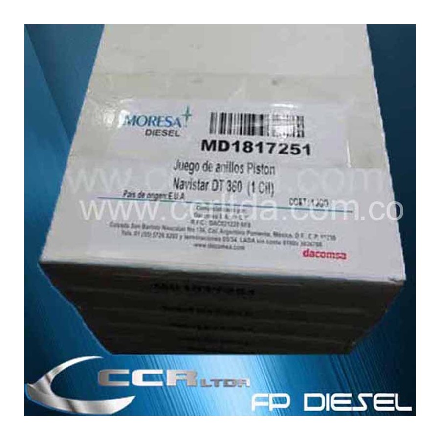 ANILLOS INTERNATIONAL DT-360